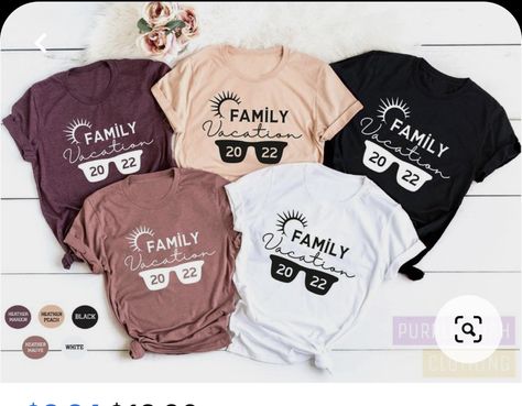 Travel Matching Shirts, Obx Family Vacation Shirts, Group Tshirts Travel, Vacation Group Shirts, Family Cabin Trip Shirts, Most Likely To Family Vacation Shirts, Family Day Shirts Design, Family Vacation Tshirt Ideas Beach, Family Travel Shirt Ideas