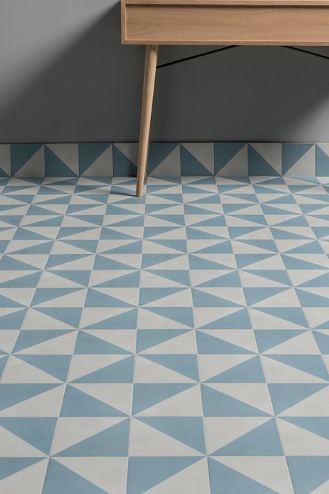 Blue Geometric Tiles Bathroom, Geometric Floor Tiles Hallway, Geometric Wall Tiles Bathroom, Coloured Floor Tiles, Geometric Tiles Pattern, Geometric Bathroom Floor Tiles, Graphic Tile Bathroom, Hallway Floor Tiles, Pattern Floor Tiles