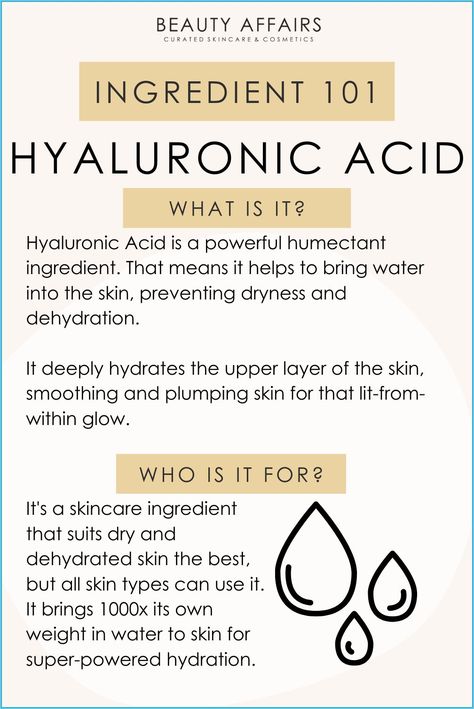 Healthy Thick Hair, Hyaluronic Acid Benefits, Skincare Serums, Facial Benefits, Beauty Skin Quotes, Skin Facts, Skin Advice, Skin Care Routine Order, Skin Care Guide