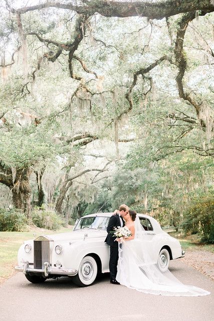 Beckon Events | Ava Moore Photography | Charleston Wedding | Magnolia Wedding | Magnolia Gardens | Sailcloth Tent | SC Wedding | Southern Wedding | Southern Bride | Vintage Car | Rolls Royce | Lowcountry Valet | Lowcountry Wedding | Spanish Moss Vintage Rolls Royce, Vintage Car Wedding, Lowcountry Wedding, Southern Bride, Tent Reception, Charleston Wedding Photographer, Sailing Outfit, Navy Wedding, Fine Art Wedding Photographer