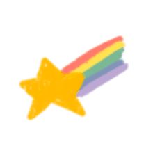 Rainbow Png Aesthetic, Star Png Aesthetic, Star Drawing Aesthetic, Age Dreamer, Did System, Rainbow Icon, Shapes Png, Stars Png, Space Png