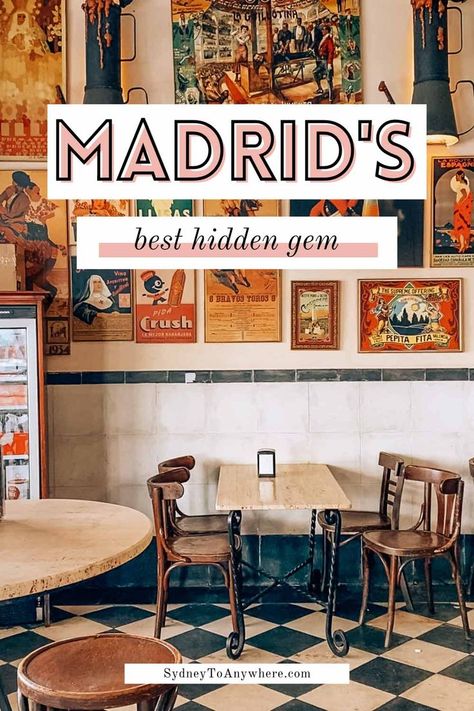 Discover hidden gems in Madrid by planning the perfect tapas crawl on a street only locals know about! This foodie travel guide is packed with the best tips on what to eat in Madrid, along with the very best food spots! Madrid Tapas, Madrid Food, Madrid Spain Travel, Backpacking Spain, Best Tapas, Visit Madrid, Spain Itinerary, Spain Culture, Madrid Travel