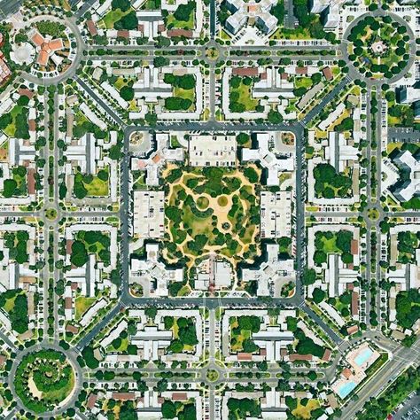 30 Times City Planners Made Incredibly Thought-Out Decisions In Urban Design City Parks Design, City Skylines Game, Urban Design Graphics, Urban Design Concept, Landscape Architecture Drawing, Urban Housing, Housing Development, La Brea, Urban Landscape Design