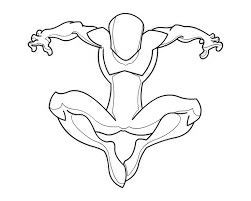 Superhero Poses, Spiderman Poses, Figure Template, Poses Anime, Body Template, Drawing Superheroes, Spiderman Drawing, Spiderman Art Sketch, Drawing Template