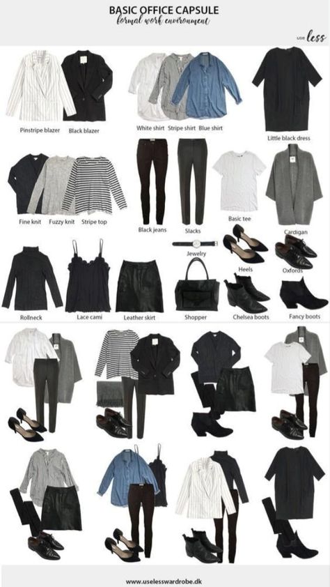 Minimalisticky Chic, Ținute Business Casual, Istoria Modei, Minimalist Moda, Capsule Wardrobe Work, Fashion Capsule Wardrobe, Clothes And Shoes, Capsule Outfits, Wardrobe Outfits