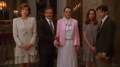 Katherine Archer/Christine Baranski, Armand Goldman/Robin Williams, Albert/Nathan Lane,  Barbara Keeley/Calista Flockhart,  Val Goldman/Dan Futterman - 'The Birdcage' (1996) Dan Futterman, Nathan Lane, Calista Flockhart, Christine Baranski, All Robins, Mike Nichols, Power Couples, The Birdcage, Film Fashion