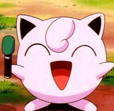 My happy face! Hehe Jiggly Puff Pokemon, Jiggly Puff Painting, Jiggly Puff Tattoo, Jigglypuff Aesthetic, Jigglypuff Singing, Jigglypuff Drawing, Jigglypuff Wallpaper, Jigglypuff Cute, Jiggly Puff