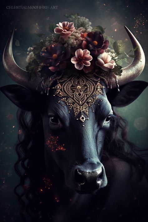 Bull Aesthetic Taurus, Taurus Bull Art, Taurus Pictures, Tattoos Reference, Taurus Aesthetic, Taurus Zodiac Quotes, Powerpoint Images, Bull Taurus, Witch Aesthetics