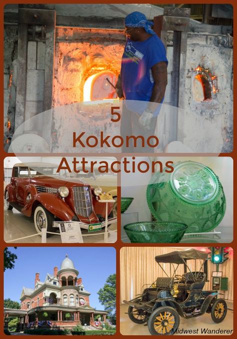 5 Kokomo Indiana attractions that reflect the area's gas boom history Kokomo Indiana, Midwest Road Trip, Adventure Ideas, Travel Nurse, Indiana Travel, Lake Trip, New England Fall, Road Trip Adventure, Travel Nursing