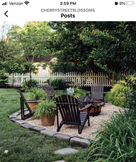 Fire Pit Landscaping Ideas, Cheers To Friday, Outdoor Look, Backyard Fire Pit, Fire Pit Landscaping, Backyard Renovations, Backyard Inspiration, Backyard Inspo, Backyard Fire