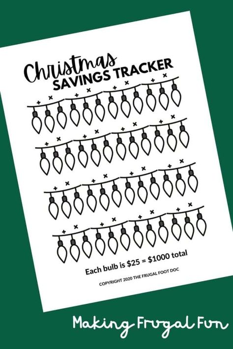 Savings Plan Printable, Christmas Savings Plan, Free Budget Printables, Holiday Money, Christmas Tips, Saving Money Chart, Saving App, Money Chart, Tracker Free