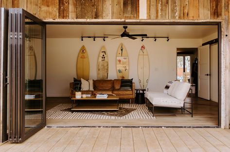 Kelly Slater Surf Ranch, Surf Interior, Surf Bungalow, Surf House Decor, Surf Lodge, Kelly Slater, Laid Back Wedding, Unusual Wedding, Surf Decor