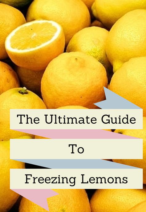 The ultimate guide to freezing lemons and other citrus fruits on moralfibres.co.uk Can You Freeze Lemons, Freeze Lemons, Freezing Food Guide, Freezing Lemons, Storing Lemons, Freezing Fruit, Freezing Vegetables, Freezing Food, Lemon Uses