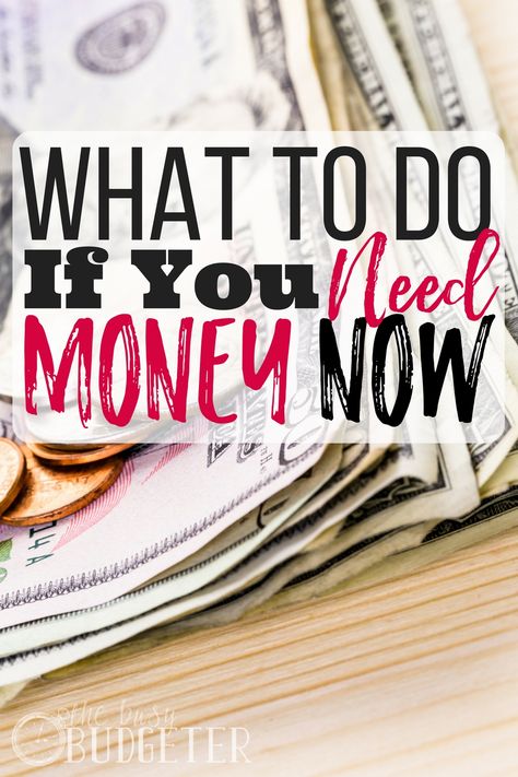 What to do if you need money now. We were already over budget when my youngest ended up in the emergency room with a $2,000 bill. We needed to make money fast and this was perfect! I am already doing 3 of these things and I am up to $500! I Need Money Now, Busy Budgeter, Need Money Now, Get Money Online, Online Jobs For Teens, Make Money Writing, Jobs For Teens, Make Easy Money, Money Now