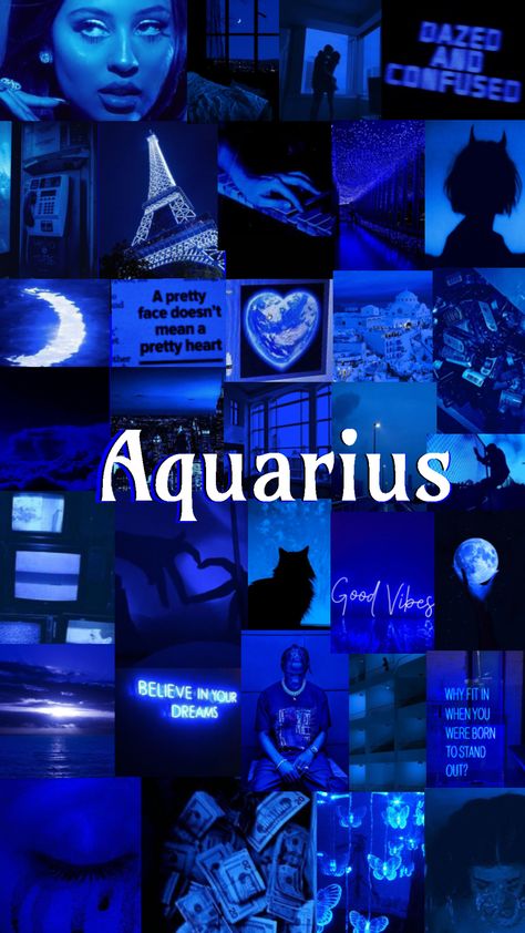 #aquarius #blue #blueaesthetic #shuffle Aquarius Blue Aesthetic, Wallpaper Backgrounds Aquarius, Zodiac Sign Aquarius Aesthetic Wallpaper, Zodiac Wallpaper Aquarius, Aquarius Aesthetic Pics, Aquarius Bedroom Aesthetic, Aquarius Wallpaper Iphone Aesthetic, Aquarius Aesthetic Wallpaper, Aquarius Core Aesthetic