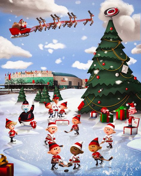 Christmas Hockey, Hockey Christmas, The North Pole, North Pole, Christmas Humor, Advent Calendar, Hockey, Chili, Merry Christmas