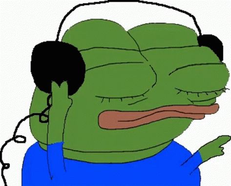 Pepe Headphones GIF - Pepe Headphones Music - Discover & Share GIFs Listening To Music Gif, Music Gif, Listening To Music, Animated Gif, Headphones, Gif, Music