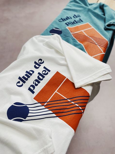 The first collaboration of 2024 sees us serve up a staple for us, retro inspired leisure pieces with Manchester's first ever padel club. Inspired by owners after a trip to Spain, Club de Padel has hit the city with a wave and the lifestyle brand we have created with them reinforces the fastest growing sport across Europe. Our classic vintage washes and oversized fits, working with independent designs as always on this local independent partnership. Don't be afraid to the sport, we'll guarantee y