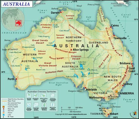 Where is Australia? Australia is located in the Oceania Region, Australian Continent. It is not only a country but also the seventh-largest continent of the world. Canberra is the capital and Sydney is the largest city in Australia. #Australia #K12 #Facts #K12 #Map Maps Of Australia, Map Of Sydney Australia, Map Of Australia Aesthetic, Peta Benua Australia, Australia Continent Map, Benua Australia, Peta Australia, Australia Continent, Australia Facts