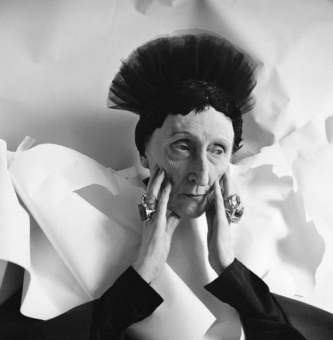 Edith Sitwell, Diana Cooper, English Fashion, Henri Cartier Bresson, Cecil Beaton, Black And White Photograph, My Fair Lady, Advanced Style, Gerson