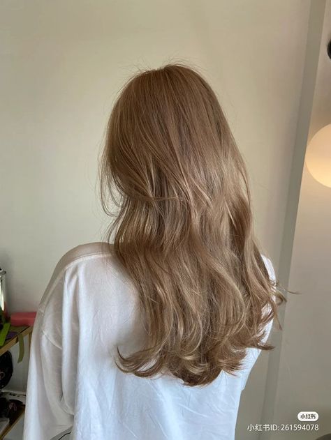 Light Natural Hair Colors, Light Blonde On Dark Hair, Cool Toned Caramel Hair, Milk Beige Hair Color Short Hair, Dark Blonde Beige Hair, Natural Mouse Brown Hair, Golden Brown Blonde Hair, Light Brown Golden Hair, Dark Blonde Natural Hair