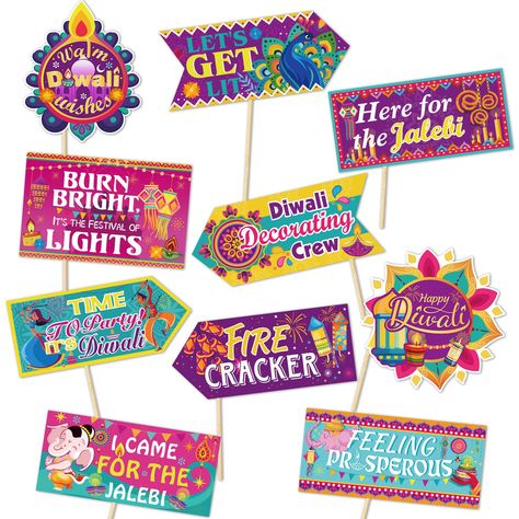 PRICES MAY VARY. 【What you Get】You will receive 10 different styles of Diwali party welcome signs, 20 pieces in total, 2 pieces for each style, come extra with dot glue stickers, all products are carefully designed, with exquisite decorations and chic patterns, which can meet your various needs! 【Premium Material】 Diwali party decorations are made of high quality thick card board that won't wrinkle and tear easily, have a smooth surface and a comfortable touch, are abrasion resistant, durable an Diwali Props, Happy Diwali Photo, Diwali Photo, Diwali Painting, Happy Diwali Photos, Diwali Photos, Diwali Lights, Diwali Party, Card Board