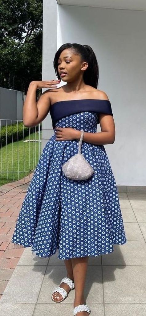 Setswana Traditional Dresses, Sotho Traditional Dresses, Pedi Traditional Attire, South African Traditional Dresses, African Bridal Dress, African Traditional Wear, Shweshwe Dresses, Traditional African Clothing, African Print Dress Ankara