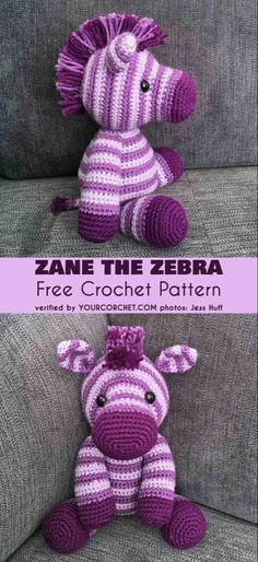 Zane the Zebra Free Crochet Pattern | Your Crochet Girls Toys, Discovery Kids, Pola Amigurumi, Crochet Animals Free Patterns, Shawl Crochet, Crochet Amigurumi Free, Crochet Animal Patterns, Crochet Toy, Crochet Toys Patterns