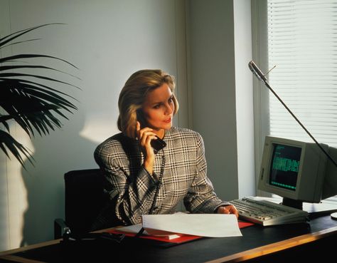 Office Job Aesthetic, 80s Gym, Job Aesthetic, Extreme Beauty, Future Board, Lawyer Office, 90s Glam, Female Office, 80s Women