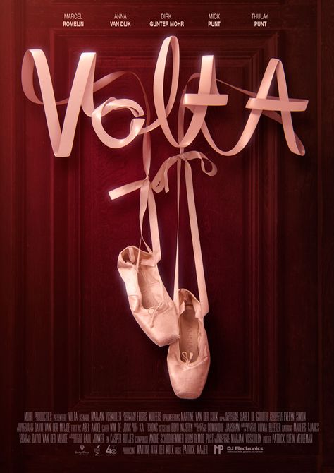 Film poster - Volta Ballet Core Poster, Ballerina Movie Poster, New Product Design Poster, Photoshop Advertising Poster Designs, Ballet Typography, Ballet Poster Design, Dance Movie Poster, Dance Event Poster, Short Film Poster