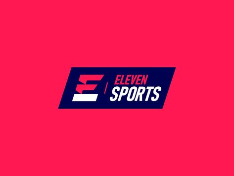 Eleven Sports Logo Redesign by Mark Fortez on Dribbble Sporty Logo Ideas, Sports Company Logo, Logo Sports Design, Sports Channel Logo, Race Team Logo, Sport Logo Design Ideas, E Sports Logo, E Sports Design, Logo Sport Design Ideas