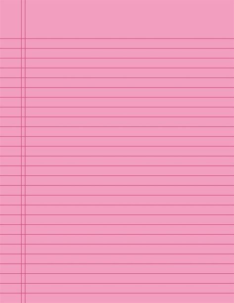 Lined Paper, Notebook, Pink, Instagram, Design