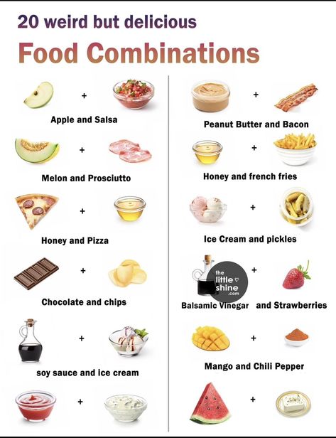 Weird Food Combo, Good Food Combos, Weird Food Combos That Taste Good, Weird Food Combos, Weird Food Combinations, Sweet Corn Recipes, Food Combos, Food Combinations, Food Combining