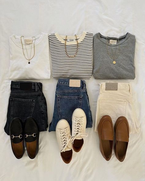 Staple Closet Pieces, Spring Minimalist Outfit, Sailboat Outfit, Beauty Redefined, Casual Day Outfits, Stylish Work Outfits, Casual Chic Outfit, Fashion Mistakes, Casual Work Outfits