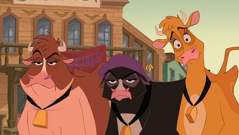 Home On The Range Disney, Funny Cow Names, Rebelle Disney, Learning Tattoo, Cow Character, Cow Names, Animation Studios, Home On The Range, Mickey Mouse Cartoon