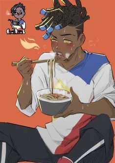 Move to Japan from America? Check. Move into a bigger house? Check. G… #fanfiction #Fanfiction #amreading #books #wattpad Ekko League Of Legends, Black Anime Guy, Arte Grunge, Black Cartoon Characters, Japon Illustration, Black Anime Characters, Black Artwork, Black Cartoon, Black Love Art