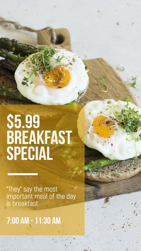 Breakfast special #template #poster Breakfast Special Ideas, Restaurant Ads, Food Brochure, Breakfast Poster, Food Posters, Cafe Menu Design, Template Food, Food Promotion, Restaurant Poster