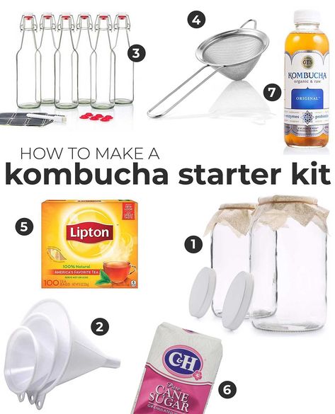 Quick Smoothie Recipes, Best Kombucha, Make Your Own Kombucha, Diy Kombucha, Kombucha Brewing, Kefir Yogurt, Kombucha Starter, Kombucha Benefits, Kombucha Flavors