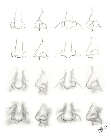 How to Draw: Eyes, Nose, Lips, Brows This is totally helpful for drawing the details of the face. Description from pinterest.com. I searched for this on bing.com/images Ako Kresliť, 얼굴 드로잉, Nose Drawing, 얼굴 그리기, Pencil Drawings Easy, Lips Drawing, Pencil Art Drawings, The Nose, Drawing Skills