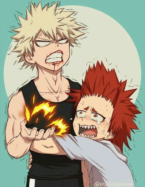 Watch out for Kirishima's teeth boy Hiro Big Hero 6, Bakugou Manga, Kirishima Eijirou, Bakugou Katsuki, My Hero Academia Memes, Hero Wallpaper, Buko No Hero Academia, My Hero Academia Episodes, Hero Academia Characters