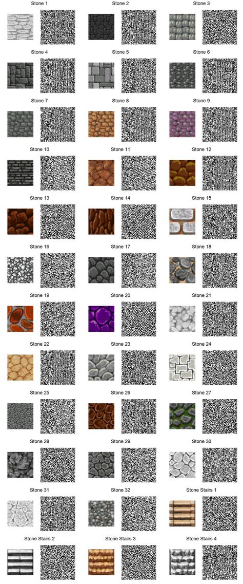 Animal Crossing Walkway Design, Acnl Qr Codes Paths, Animal Crossing Paths, Acnl Paths, Animal Crossing Qr Codes, Acnl Qr Codes, Motif Acnl, Animal Crossing 3ds, Ac New Leaf