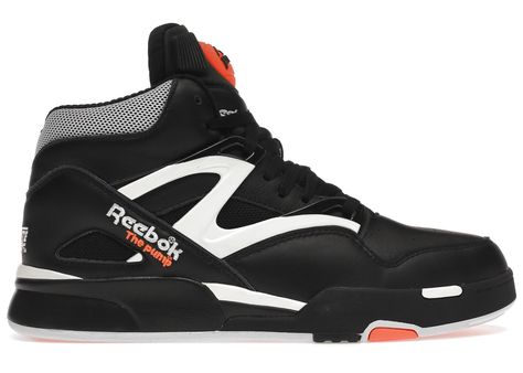 Reebok Pump Omni Zone II Dee Brown (2021) Sneakers in Black/White/Gum Orange Pumps, Sneaker Bar, Reebok Pump, Jordan Shoes Retro, Reebok Sneakers, Reebok Shoes, Reebok Classic, Hot Sneakers, Jordan Shoes