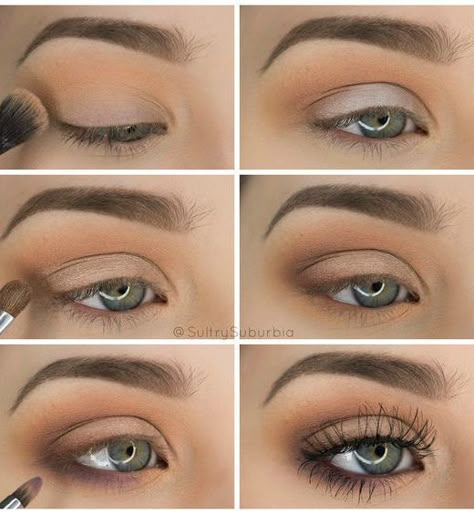 16 Easy Step-by-Step Eyeshadow Tutorials for Beginners: #9. Easy Step by Step Makeup Tutorial – Subtle Brown Smokey Eye #makeupideasforprom #makeuptutorialstepbystep Perfect Makeup Tutorial, Eyeshadow Tutorial For Beginners, Make Up Designs, Pretty Eyeshadow, Mekap Mata, Eyeshadow Tutorials, Alat Makeup, 50 Makeup, Smokey Eye For Brown Eyes