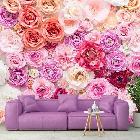 3d flower wall decor