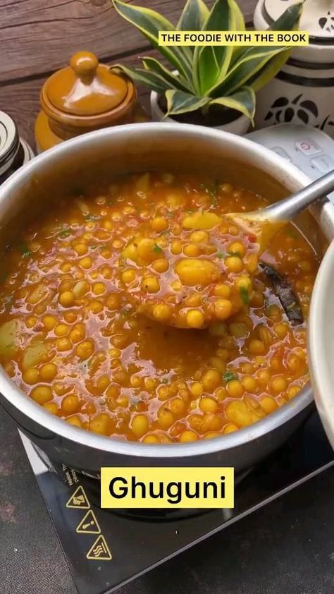 Street Food in 2022 | Breakfast recipes indian, Vegetarian snacks recipes, Indian food recipes vegetarian Ghoogni Recipe, Chana Dal Recipes, Ghugni Recipe, Sabji Vegetarian, Spicy Snacks Recipes, Sabzi Recipe, Healthy Indian Recipes, Breakfast Recipes Indian, Vegetarian Fast Food