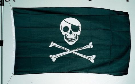 Jolly Roger Skull and Crossbones Pirate Flag Klicnow http://www.amazon.co.uk/dp/B000QG83RU/ref=cm_sw_r_pi_dp_G.gQub16A4X15 Skull Pirate, Skull Flag, Pirate Decor, Pirate Flag, Small Flags, Skull Crossbones, Cross Bones, Awesome Tattoos, Pirate Skull