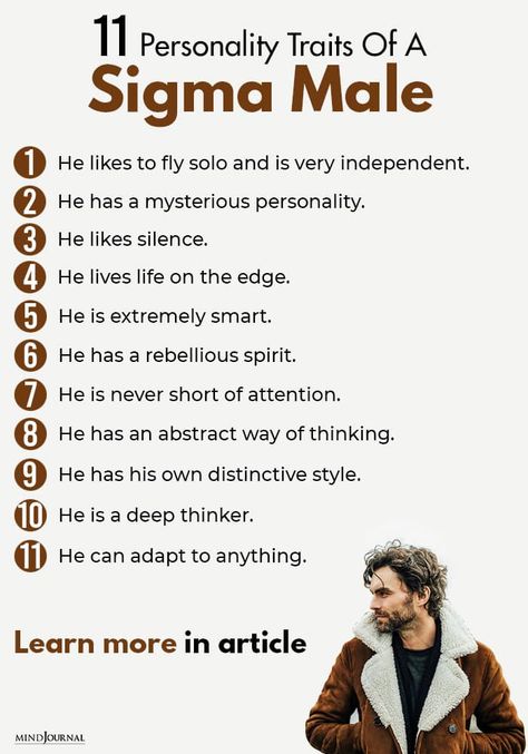 11 Personality Traits Of A Sigma Male That Sets Them Apart Alpha Male Quotes, Sigma Males, Rutinitas Harian, Macho Alfa, Aesthetic Birthday, Birthday Pics, Sigma Male, Personal Improvement, Warrior Quotes