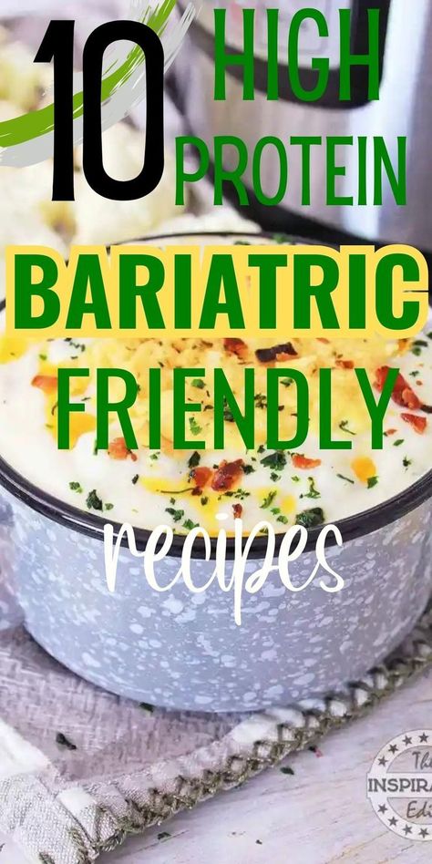 Bariatric Friendly Recipes That Are Super Delicious Bypass Surgery Diet, Bariatric Recipes Sleeve Liquid Diet, High Protein Bariatric Recipes, Full Liquid Diet, Gastric Bypass Diet, Liquid Diet Recipes, Bariatric Recipes Sleeve, Vsg Recipes, Gastric Bypass Recipes