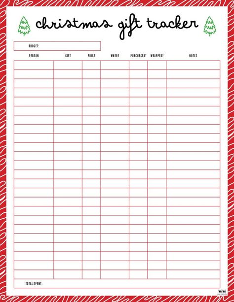 Choose from 20 unique Christmas gift list templates to keep track of all your Christmas gift buying over the holidays. Print from home. 100% FREE! Christmas Gift Planning Free Printable, Christmas Gift Checklist Printable, Christmas Gift Printables Free, Christmas Gift List Template, Printable Christmas List Template, Christmas Gift List Printable Free, Christmas Gift Planner Printable Free, Christmas Gift Tracker Printable Free, Christmas Tickets Free Printables