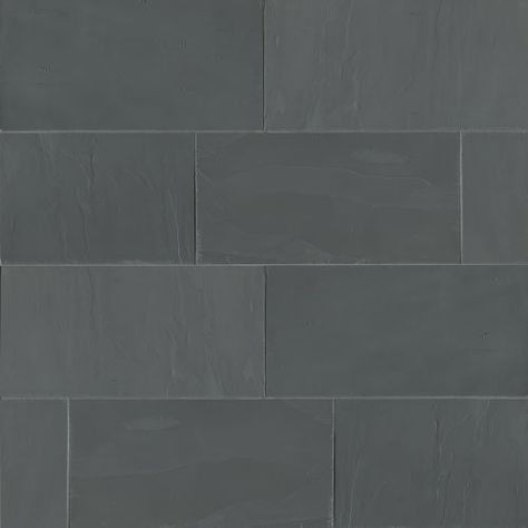 Floor Tile | Bedrosians Tile & Stone Slate Floor, Bedrosians Tile, Slate Tile Floor, Slate Flooring, Slate Stone, Hexagonal Mosaic, Black Tiles, Travertine Tile, Slate Tile